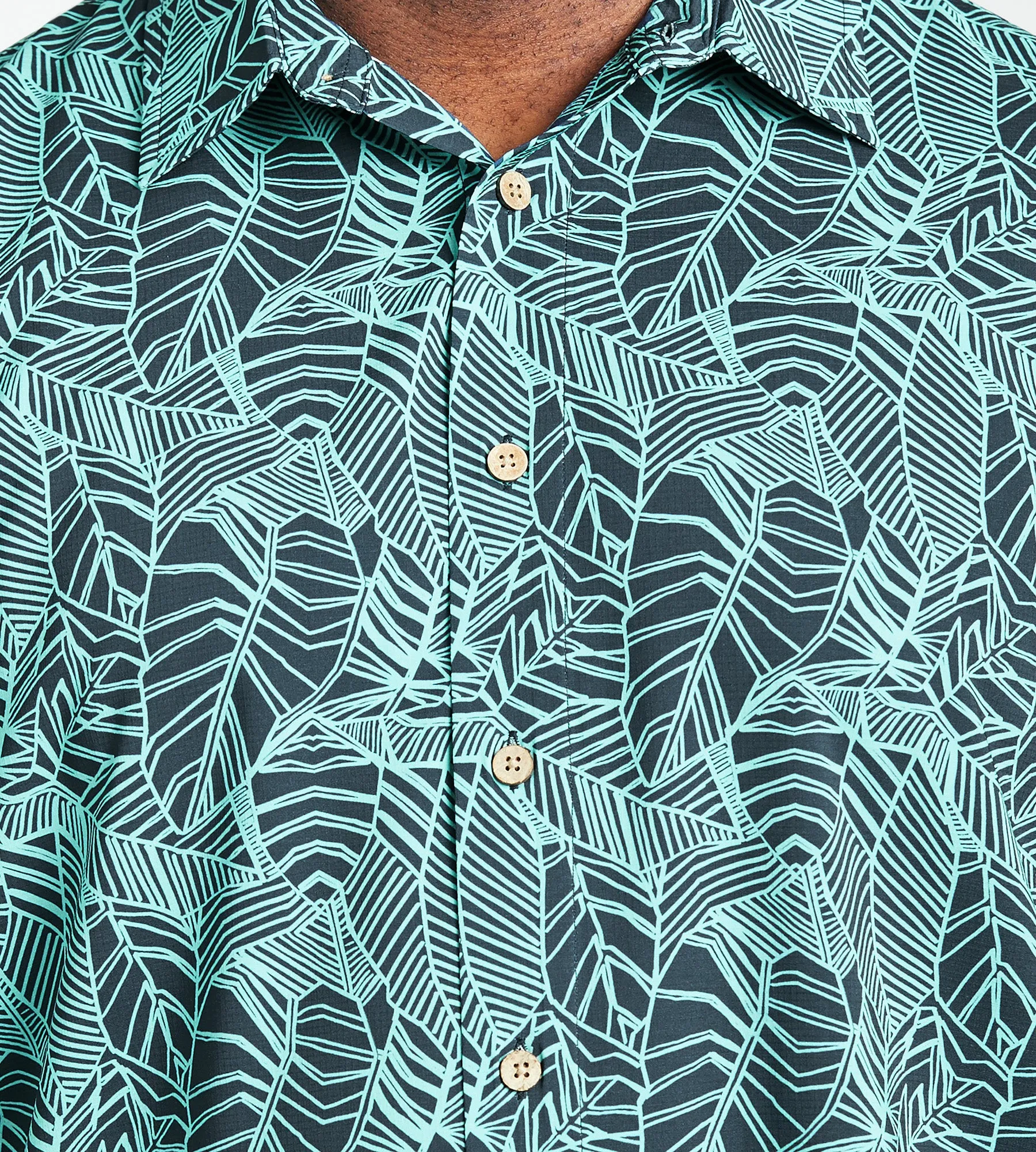 Allover Leaf Print sold by George Richards product image thumbnail 2