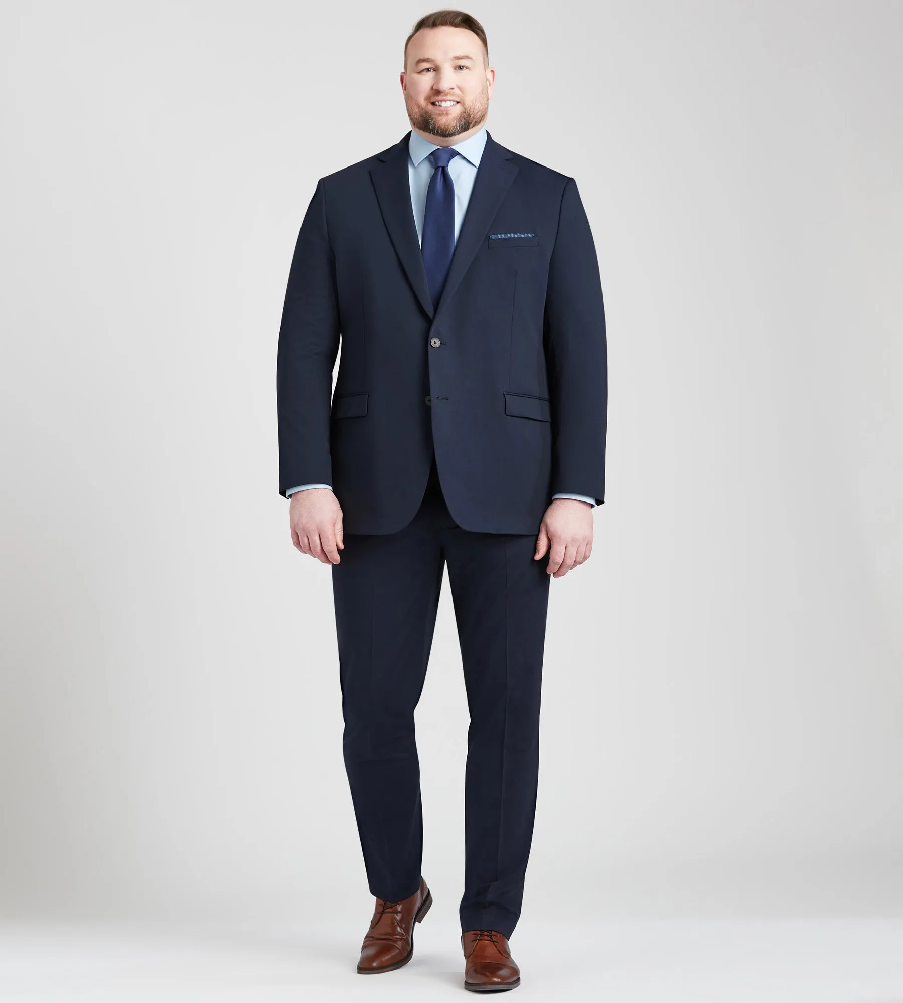 Modern Fit H-XTech Suit sold by George Richards product image thumbnail 3
