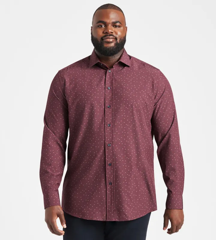 Britches Geo Print Stretch Shirt sold by George Richards
