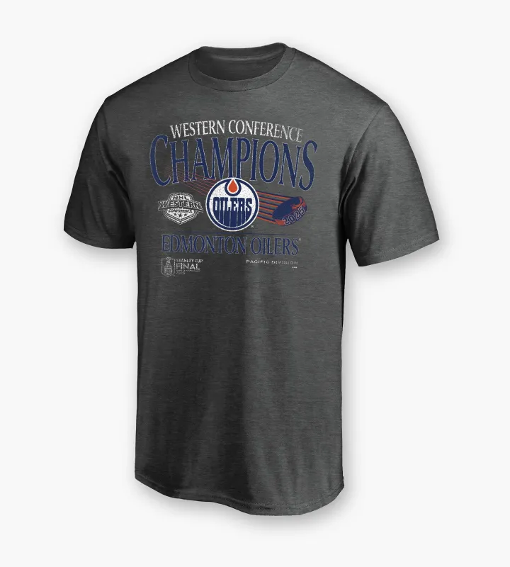 Edmonton  Oilers Conference Champions  Tee sold by George Richards