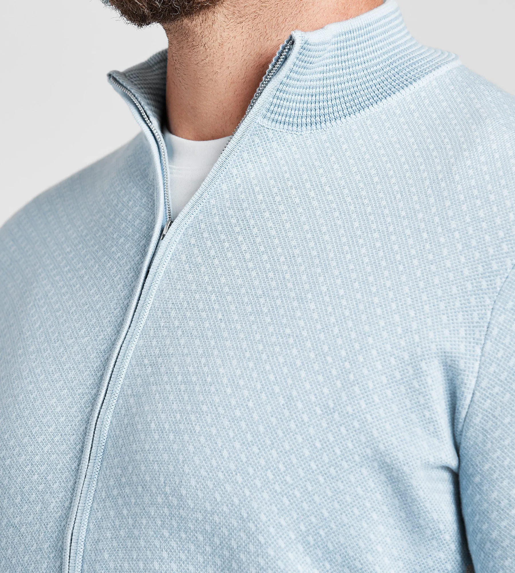 Hechter Paris Full Zip Sweater sold by George Richards product image thumbnail 4