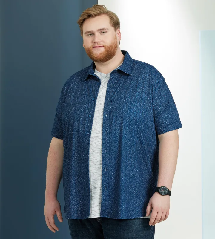 Abstract Stretch Shirt made by Projek Raw