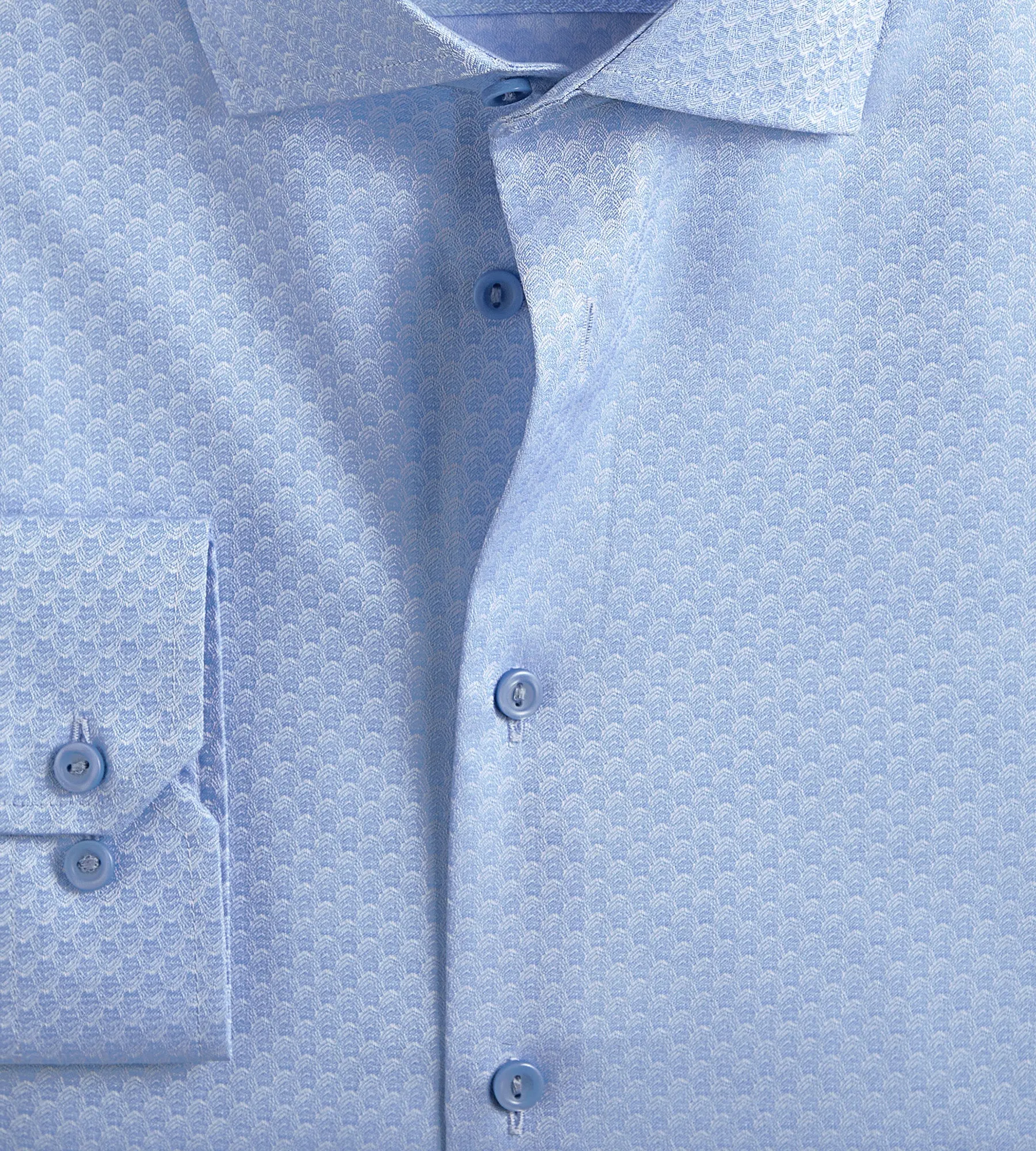 Jacquard Non-Iron Dress Shirt sold by George Richards product image thumbnail 2