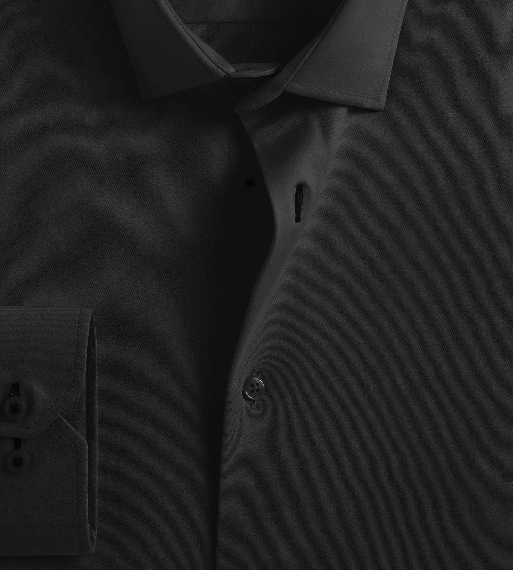 360 Stretch Knit Non-Iron Soft Touch Jersey Dress Shirt sold by George Richards product image thumbnail 3