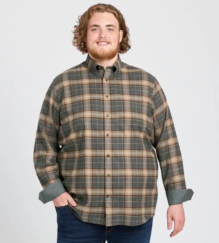 Plaid Flannel Shirt sold by George Richards