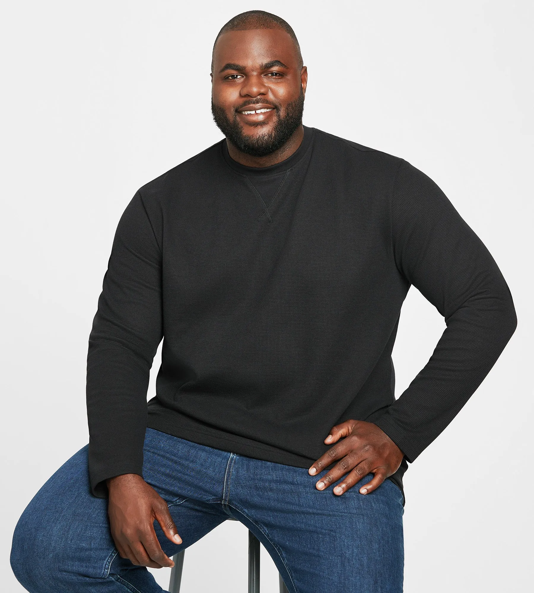 Long Sleeve Crewneck Tee sold by George Richards