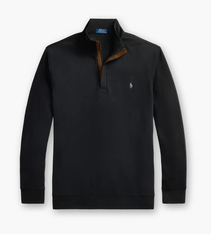 Lux 1/4 Zip Jersey Top sold by George Richards
