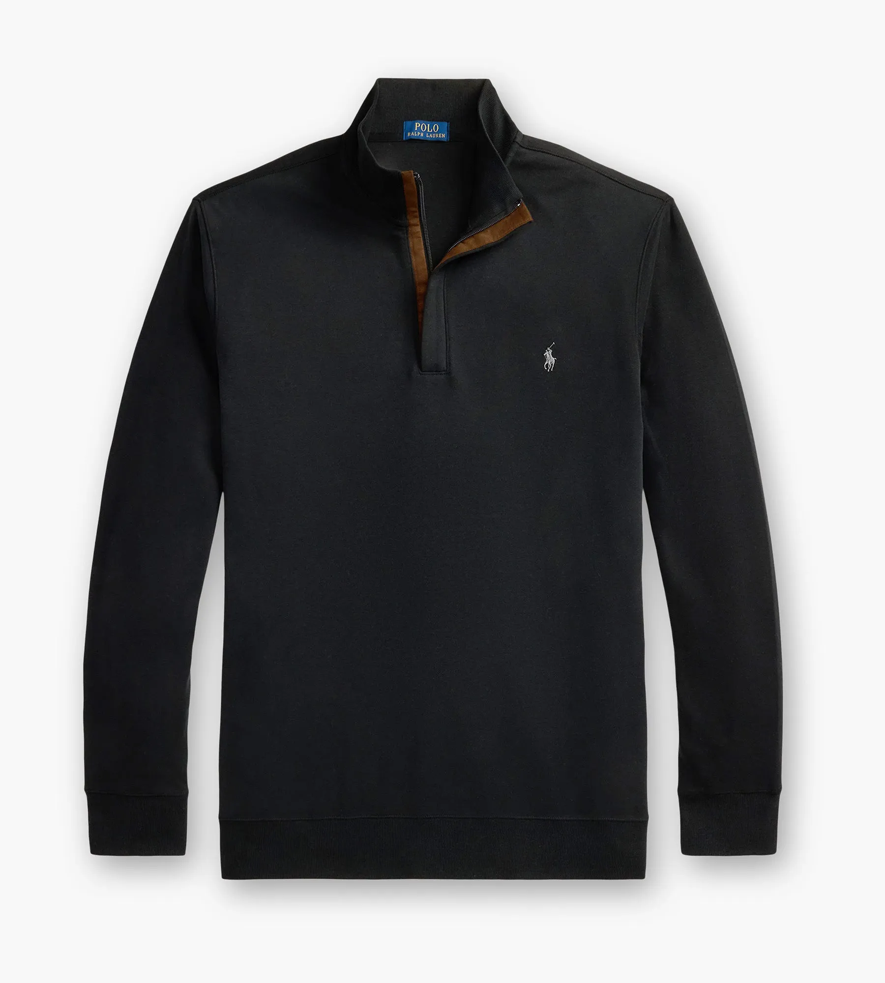 Lux 1/4 Zip Jersey Top sold by George Richards