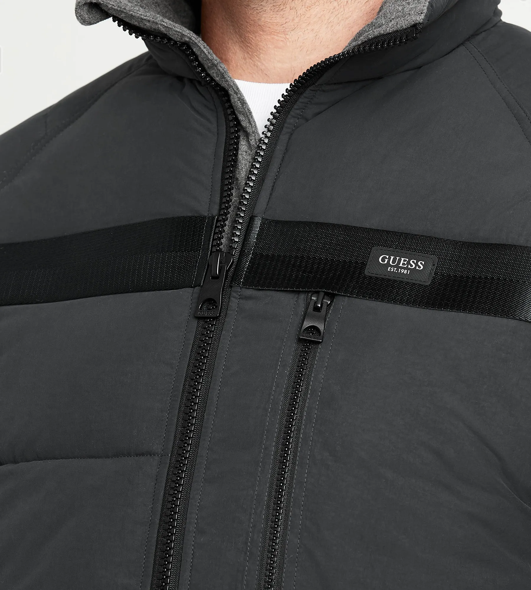 Heavy Puffer Jacket sold by George Richards product image thumbnail 2