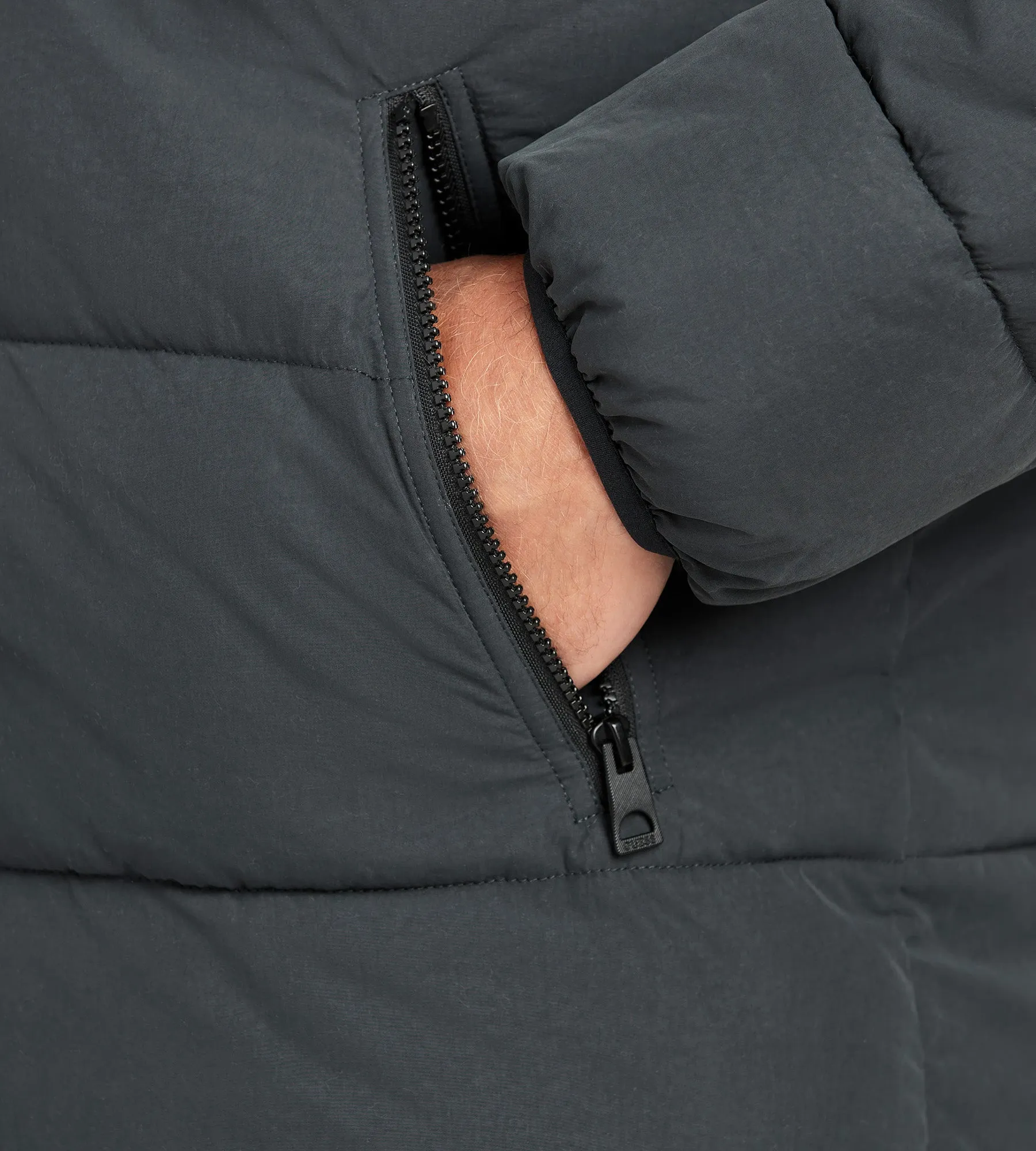 Heavy Puffer Jacket sold by George Richards product image thumbnail 4