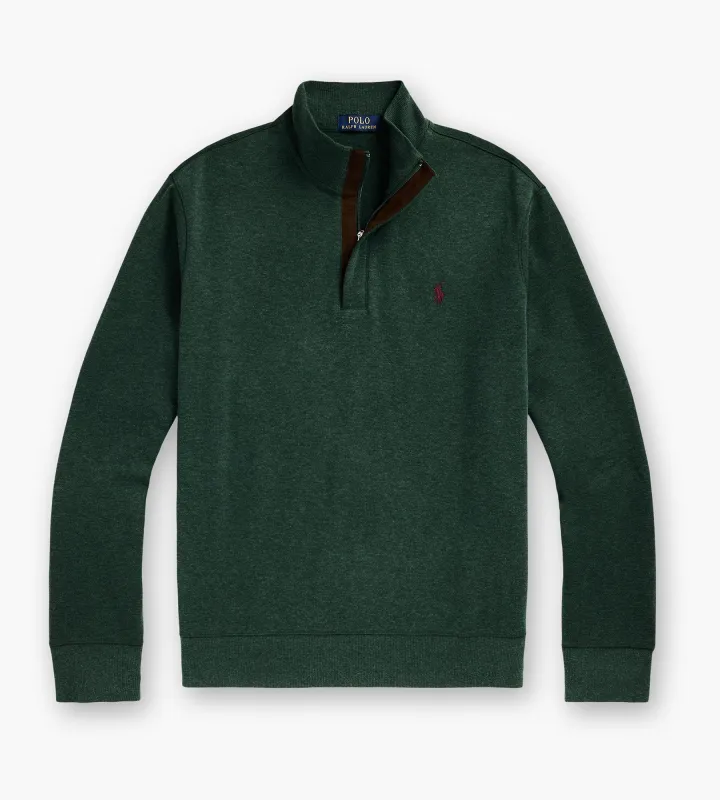 Lux 1/4 Zip Jersey Top sold by George Richards