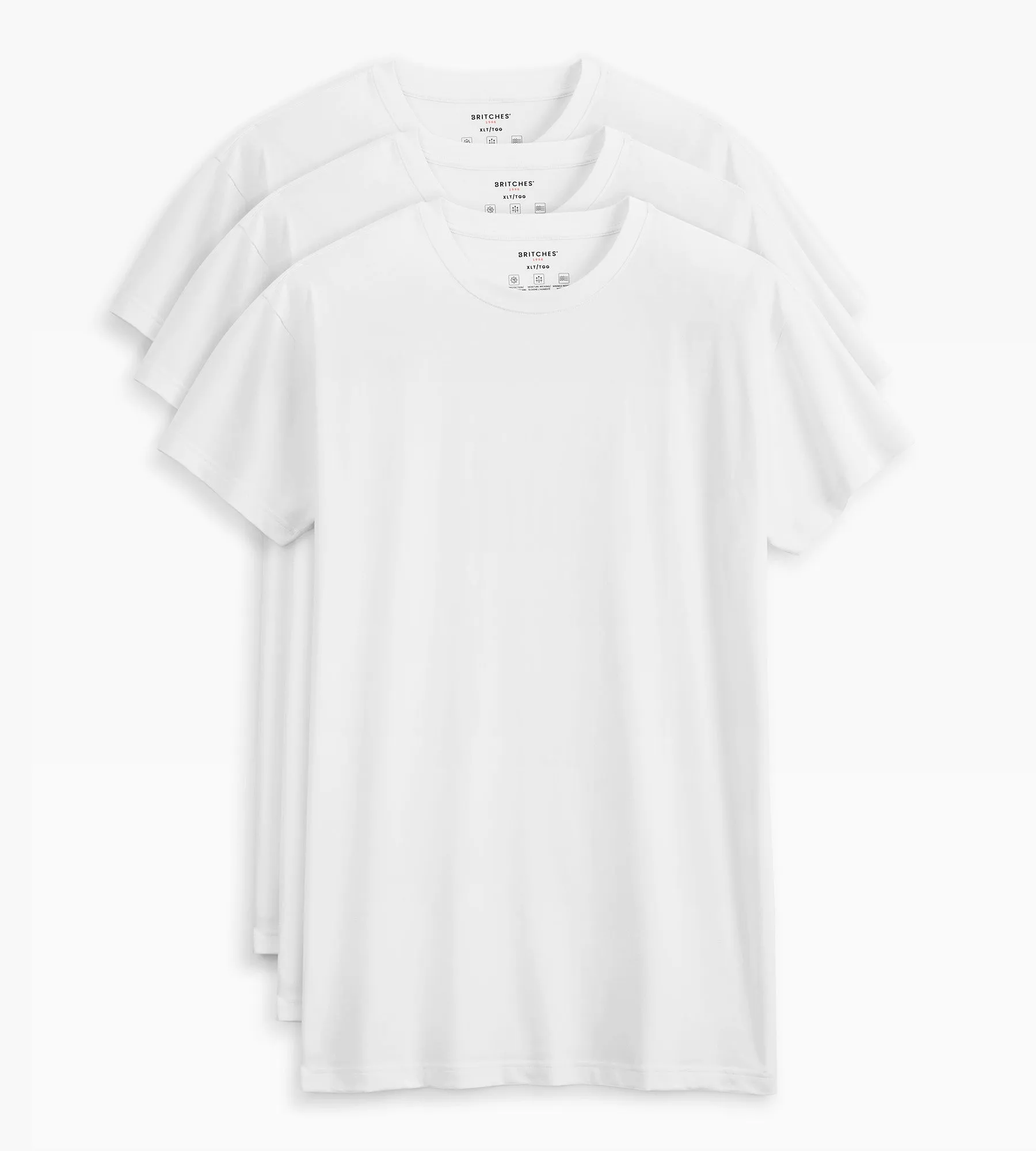 3-Pack Crew Neck T-Shirt sold by George Richards product image thumbnail 2