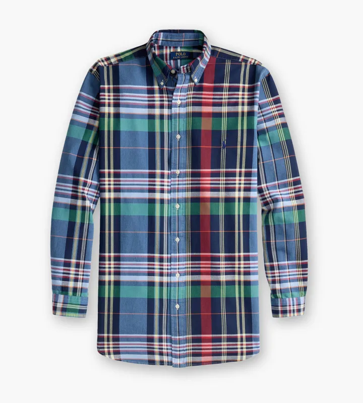 Plaid Oxford Shirt sold by George Richards