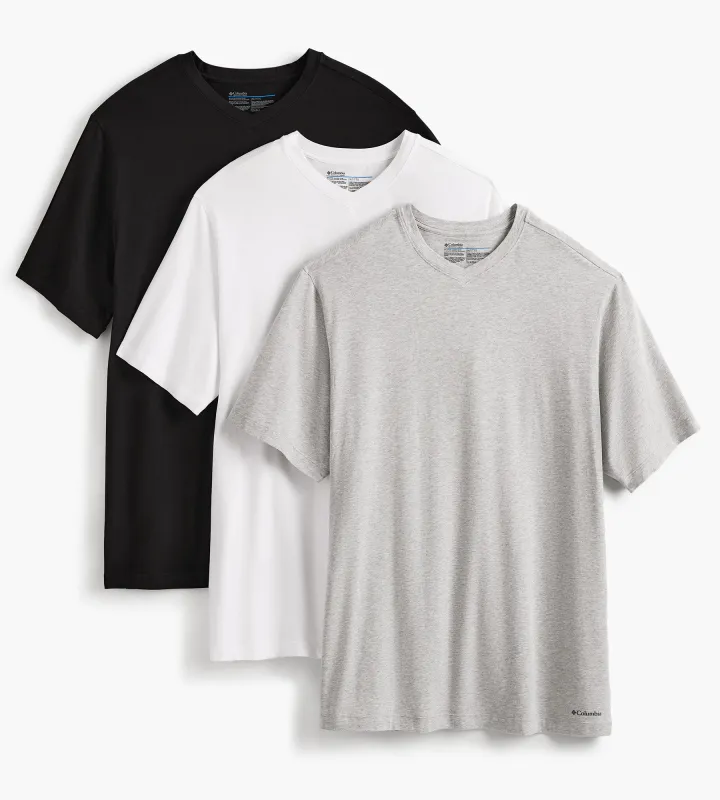 3 Pack Cotton Stretch V-Neck Tees sold by George Richards