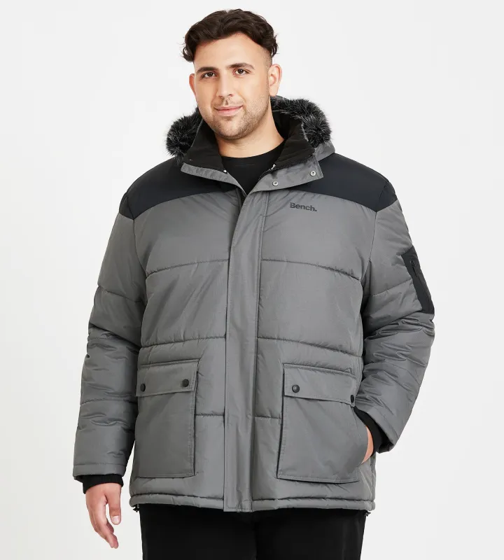 Quilted Parka Jacket sold by George Richards