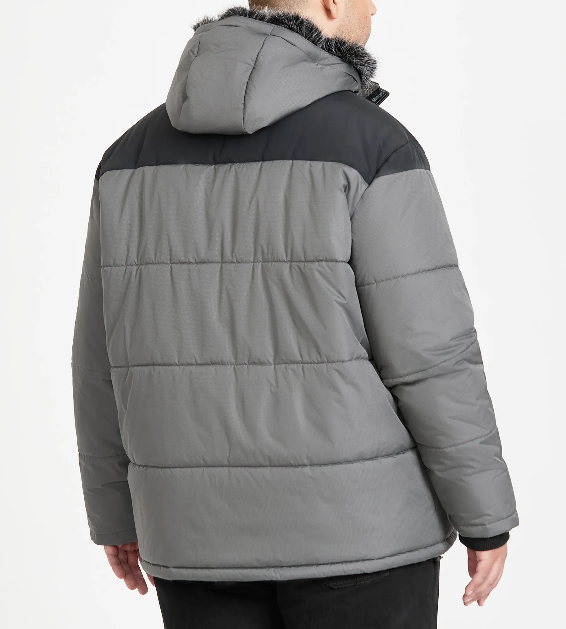 Quilted Parka Jacket sold by George Richards product image thumbnail 3
