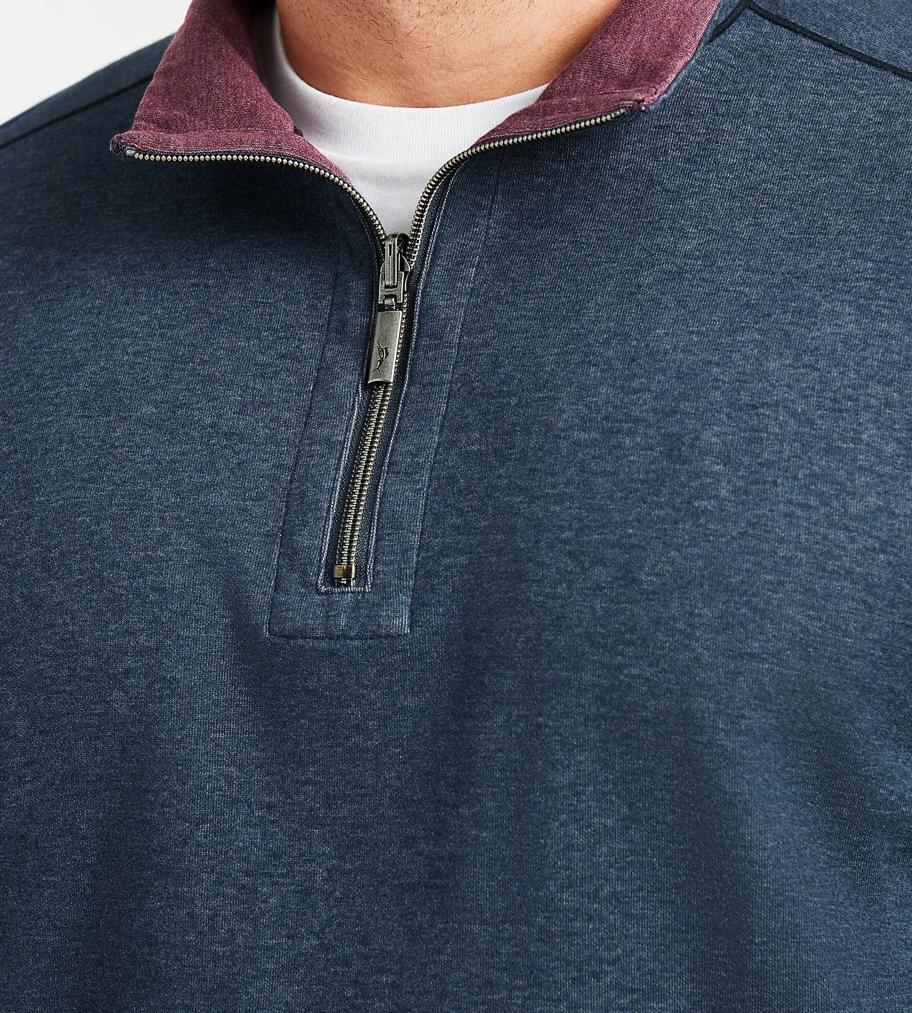 Flip Shore Reversible 1/4 Zip Pullover sold by George Richards product image thumbnail 5
