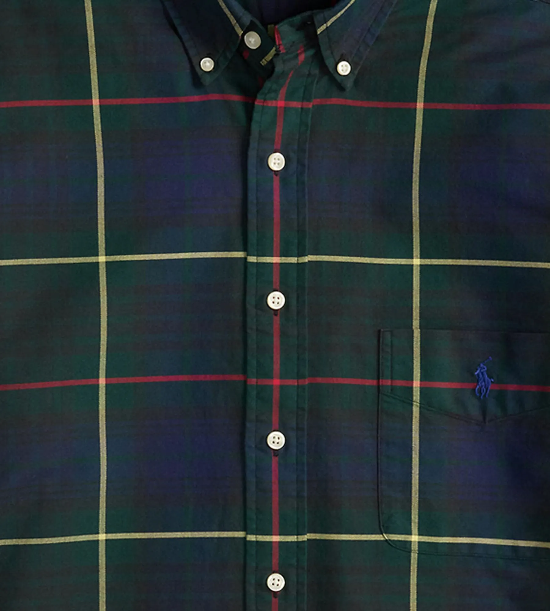 Plaid Oxford Shirt sold by George Richards product image thumbnail 2
