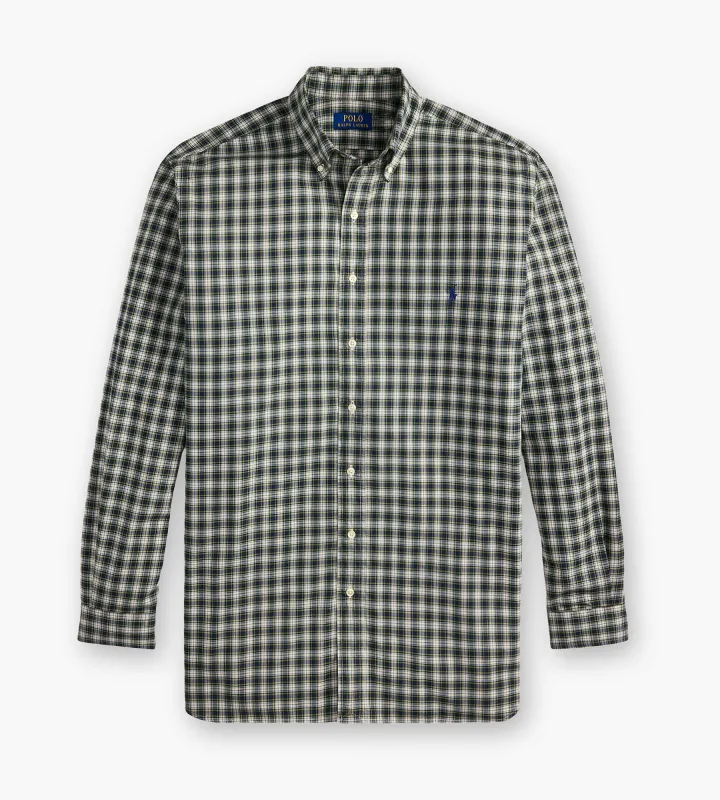 Brushed Twill Plaid Shirt sold by George Richards
