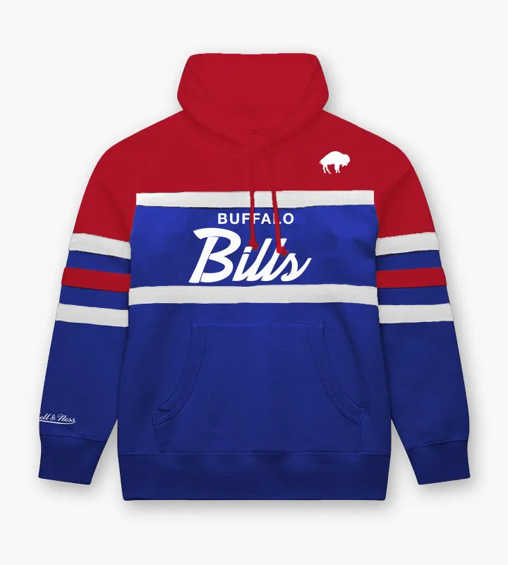 Buffalo Bills Head Coach Fleece Hoodie made by Mitchell & Ness