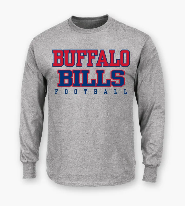 Buffalo Bills Long Sleeve Tee sold by George Richards