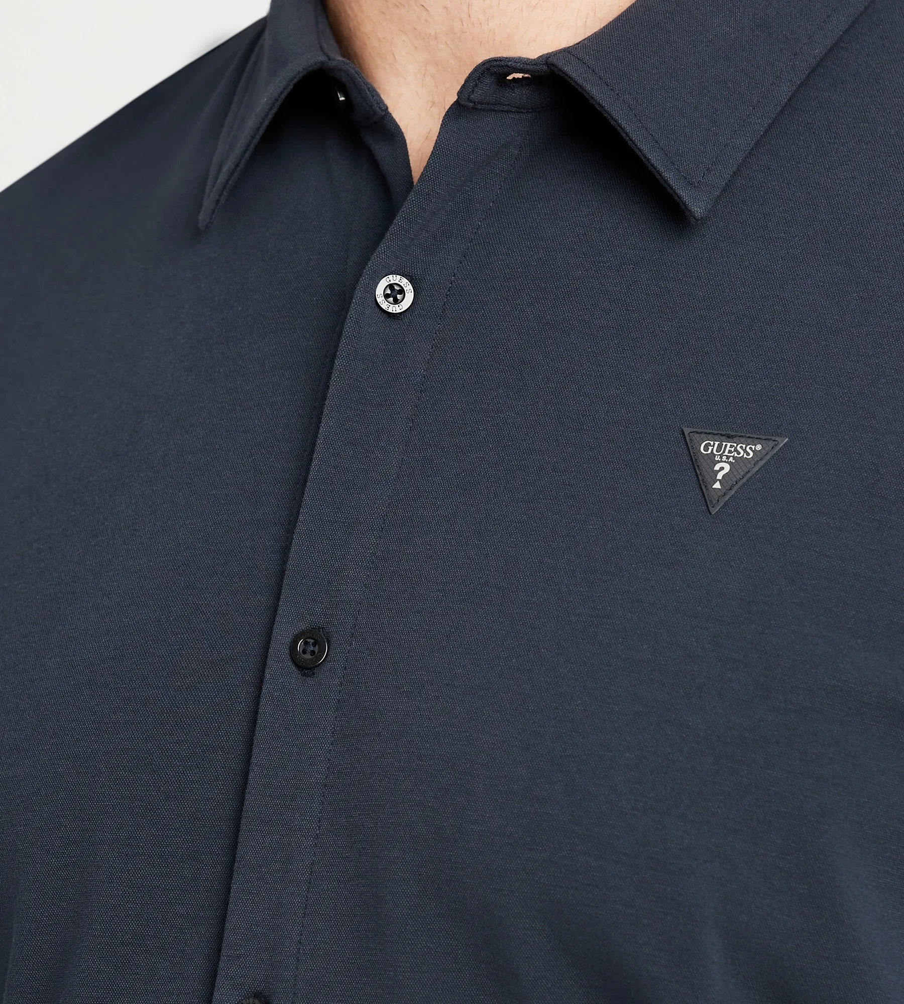 Solid Knit Shirt sold by George Richards product image thumbnail 2