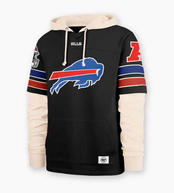 Buffalo Bills Fleece Lacer Hoodie sold by George Richards