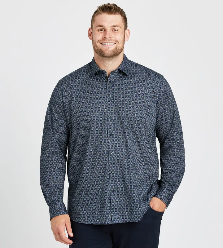 Geo Print Shirt sold by George Richards