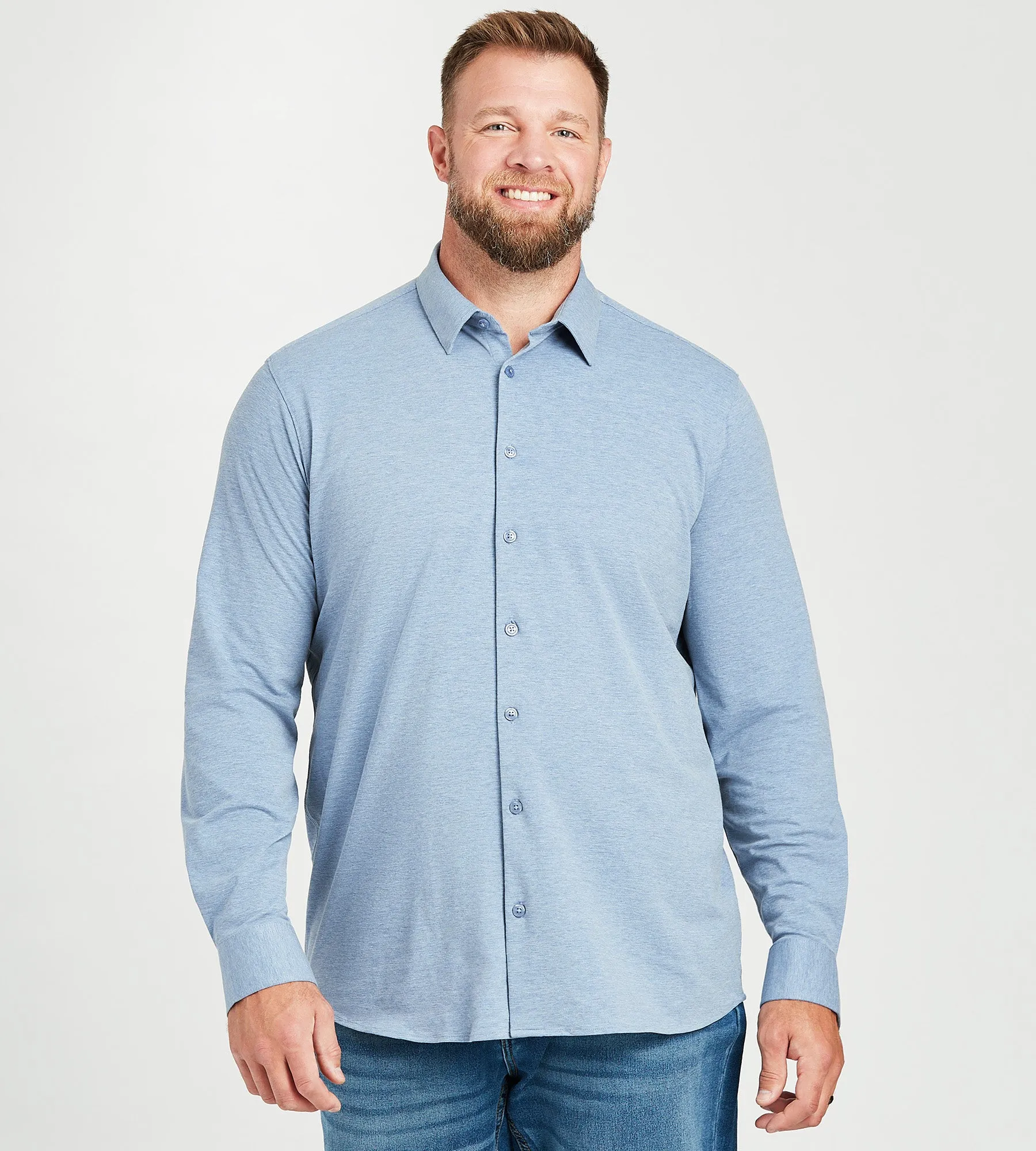 Long Sleeve Easy Care Shirt sold by George Richards