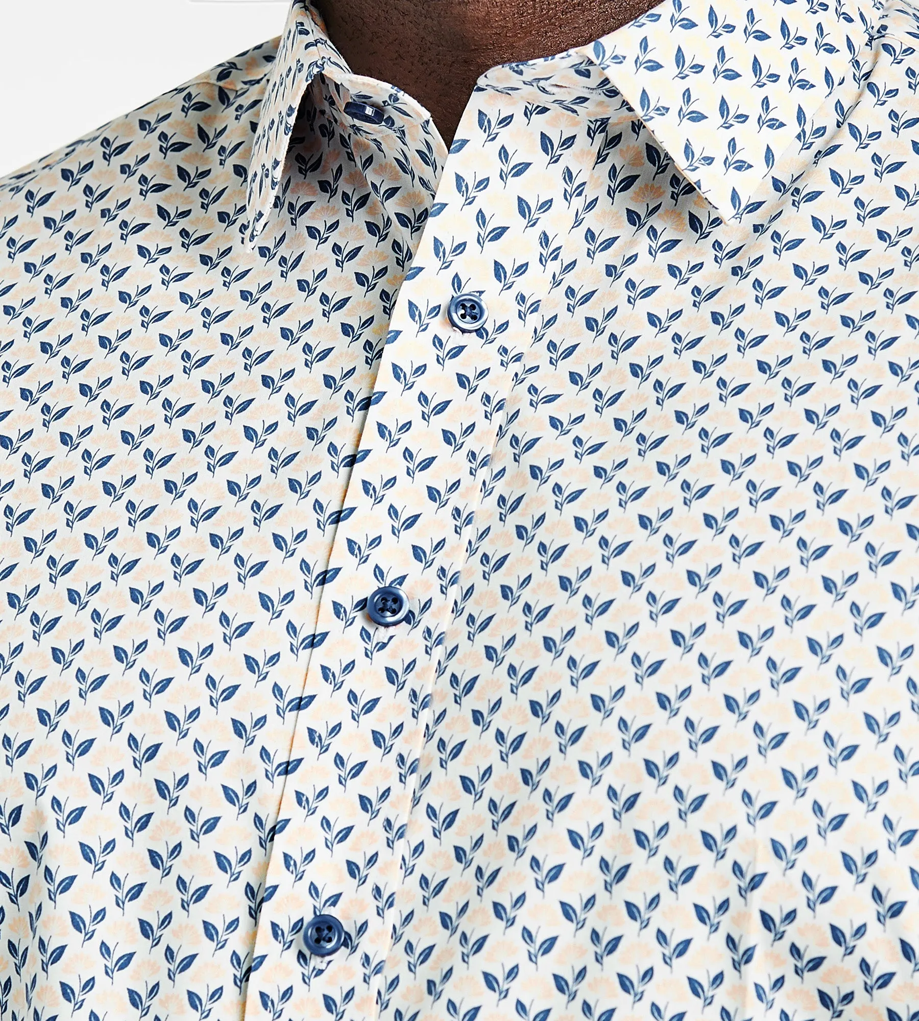 Easy Care Printed Shirt sold by George Richards product image thumbnail 2