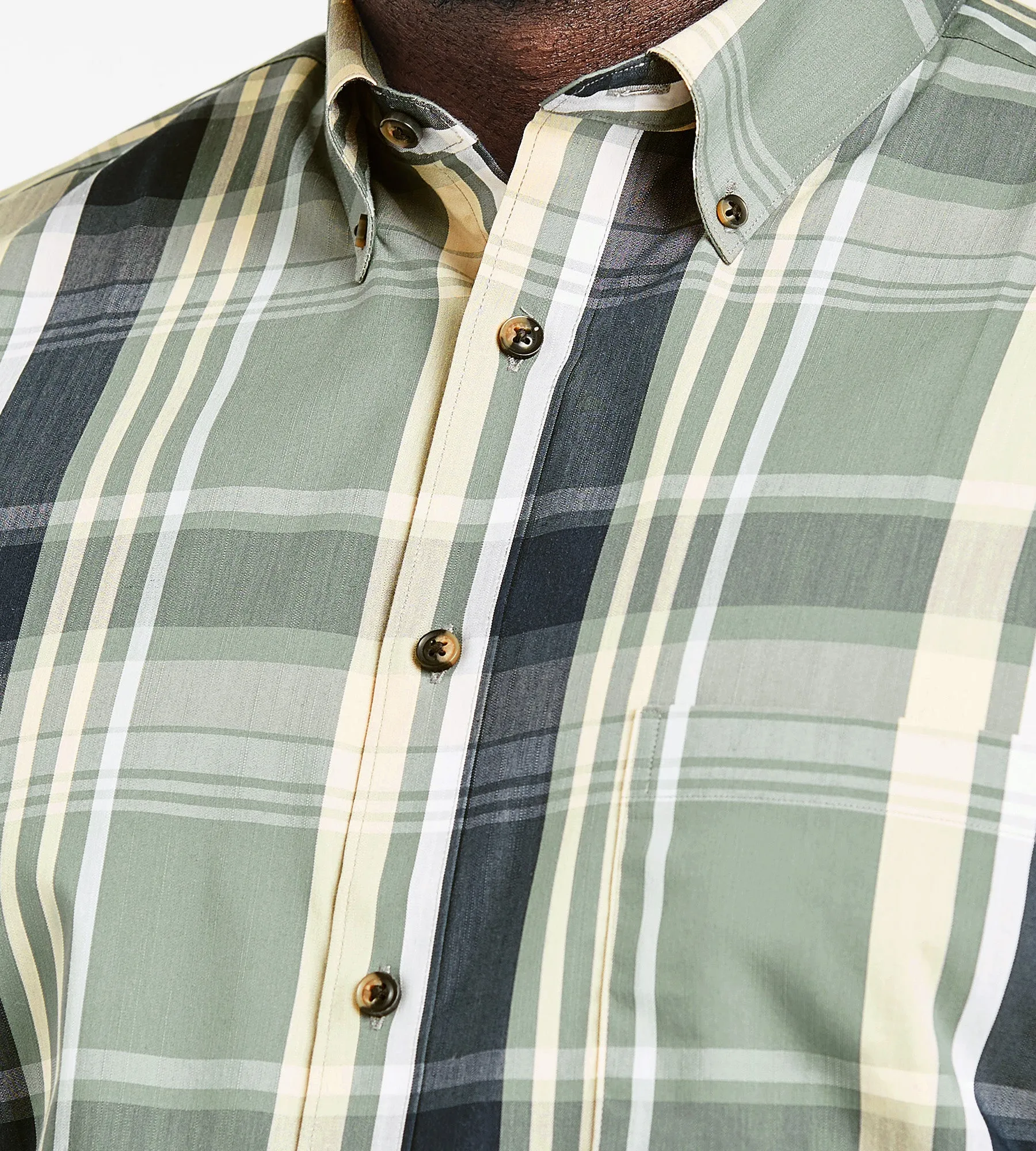Easy Care Plaid Shirt sold by George Richards product image thumbnail 2
