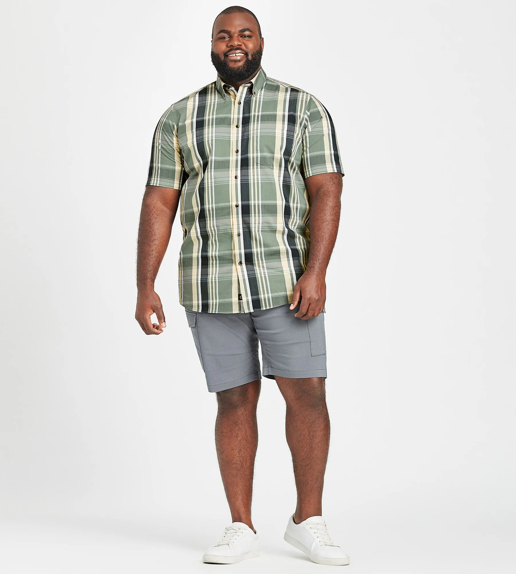 Easy Care Plaid Shirt sold by George Richards product image thumbnail 3