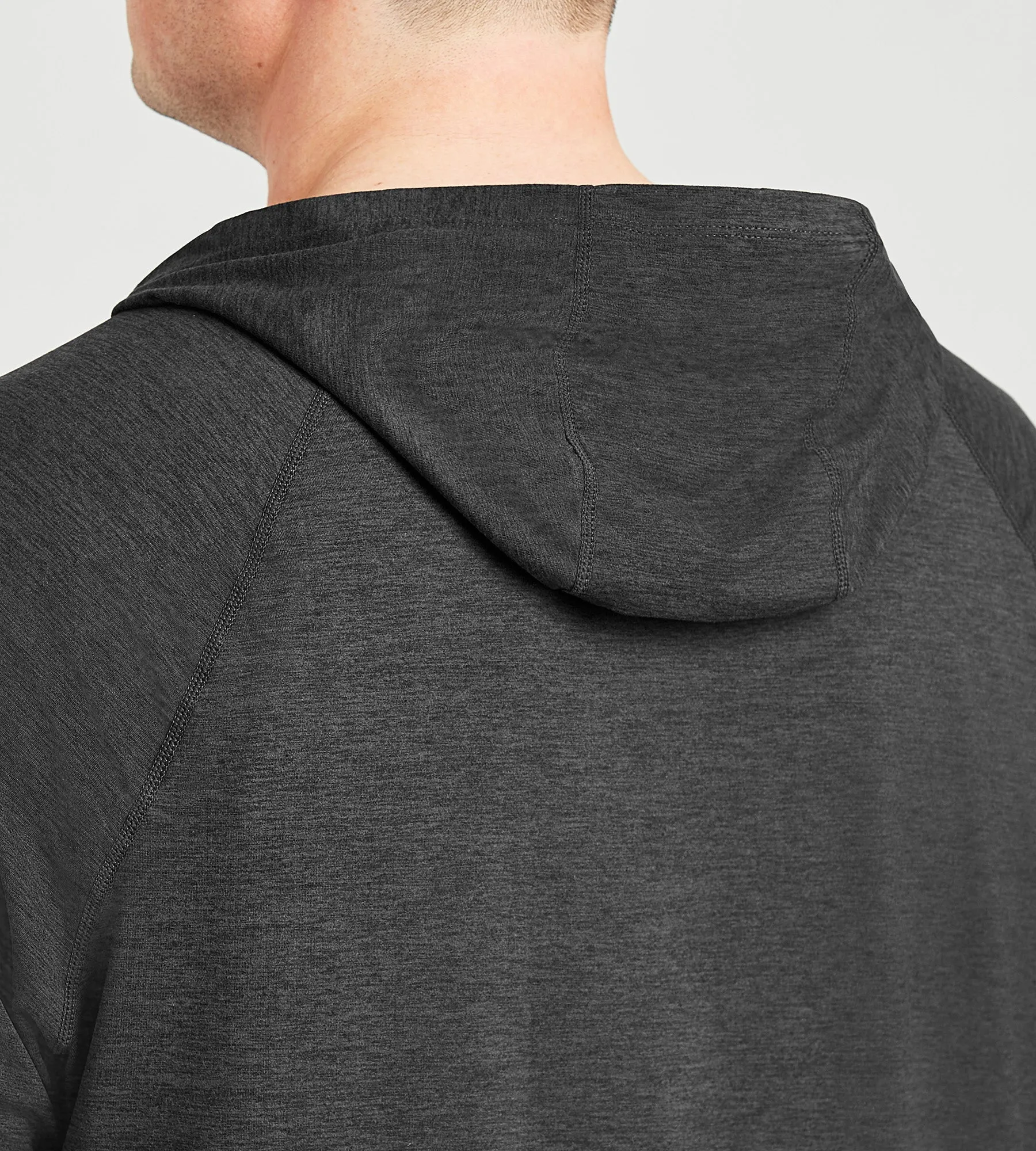 Long Sleeve Hooded Tee sold by George Richards product image thumbnail 3