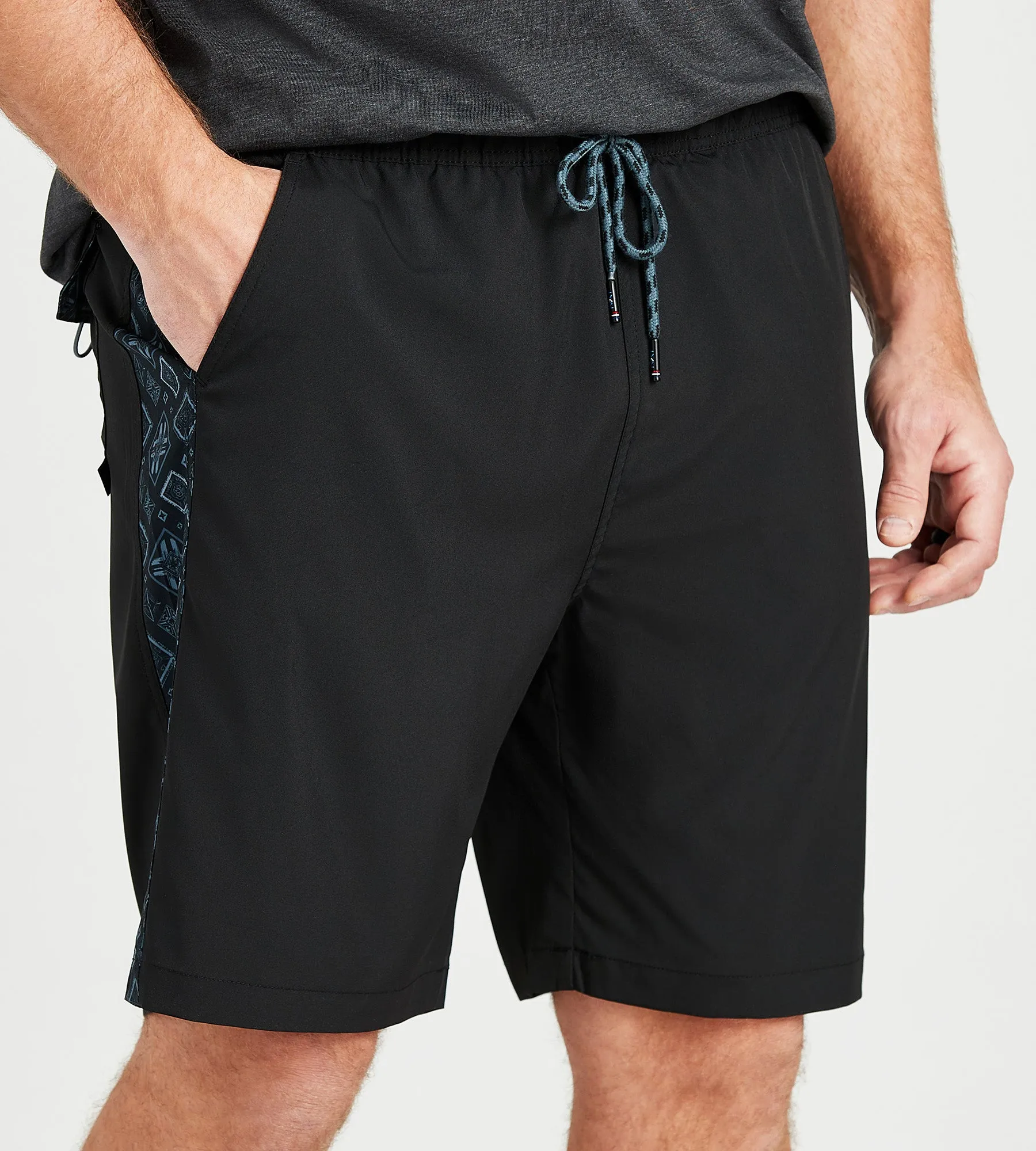 Swim Short With Side Print sold by George Richards