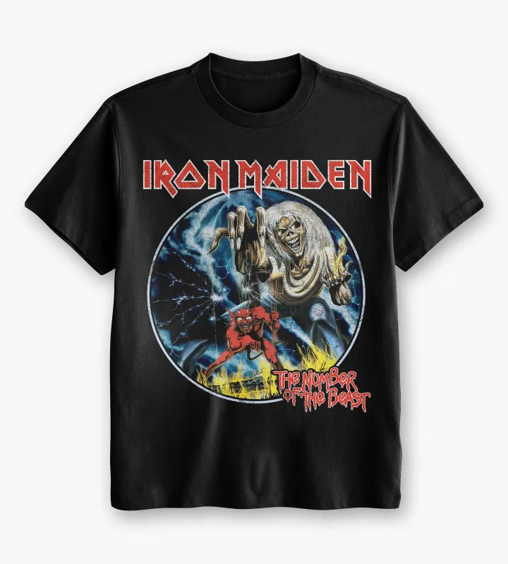 Iron Maiden Graphic Tee sold by George Richards
