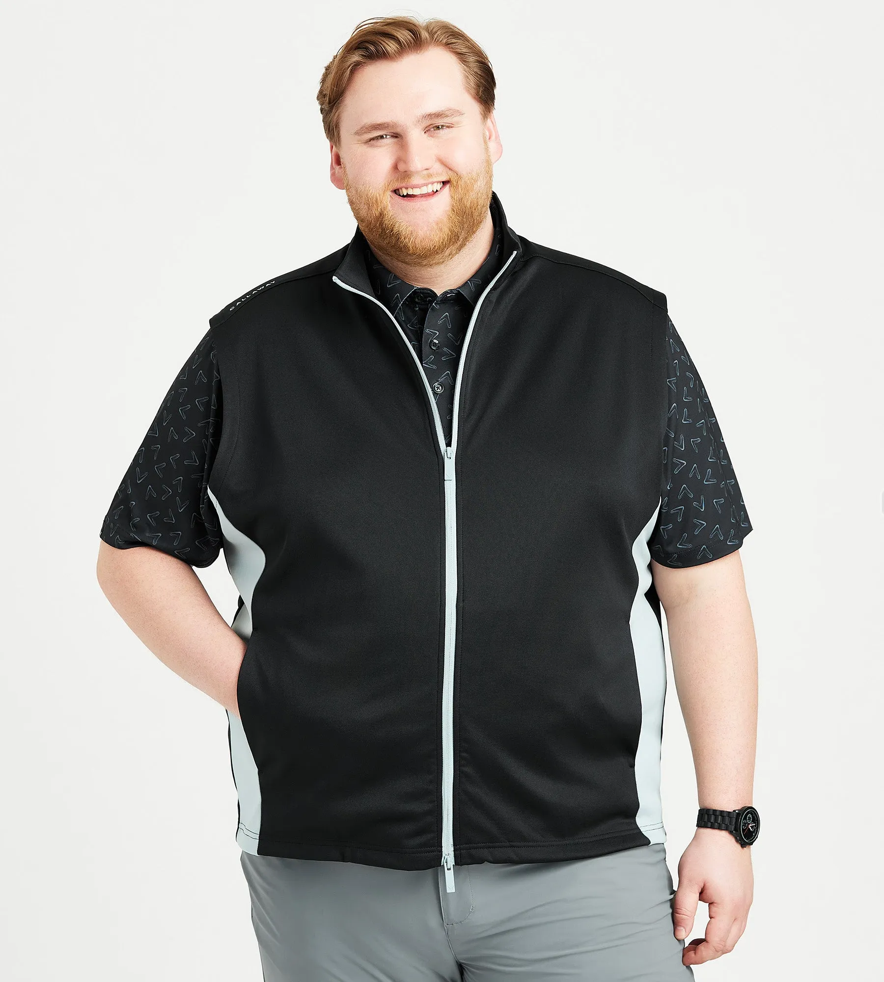 Full-Zip Golf Vest sold by George Richards
