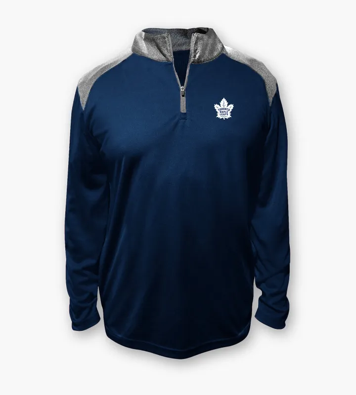 Toronto Maple Leafs NHL 1/4 Zip Pullover sold by George Richards