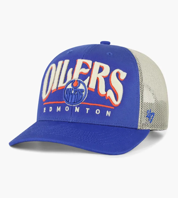 NHL Edmonton Oilers Trucker Cap made by 47