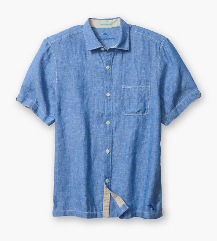 Paradise Breezer Linen Shirt sold by George Richards