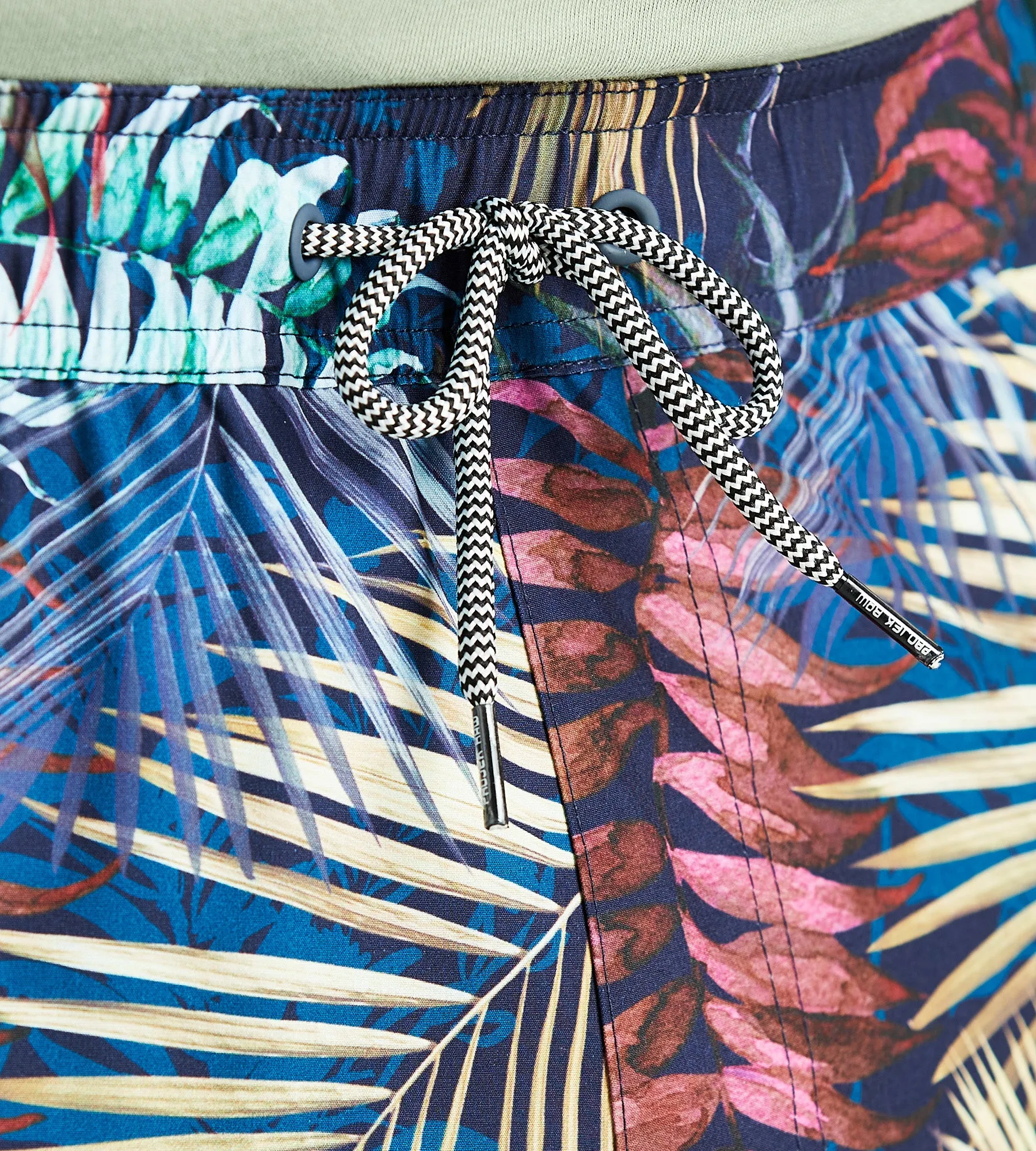 Large Leaf Print Swim Short sold by George Richards product image thumbnail 2