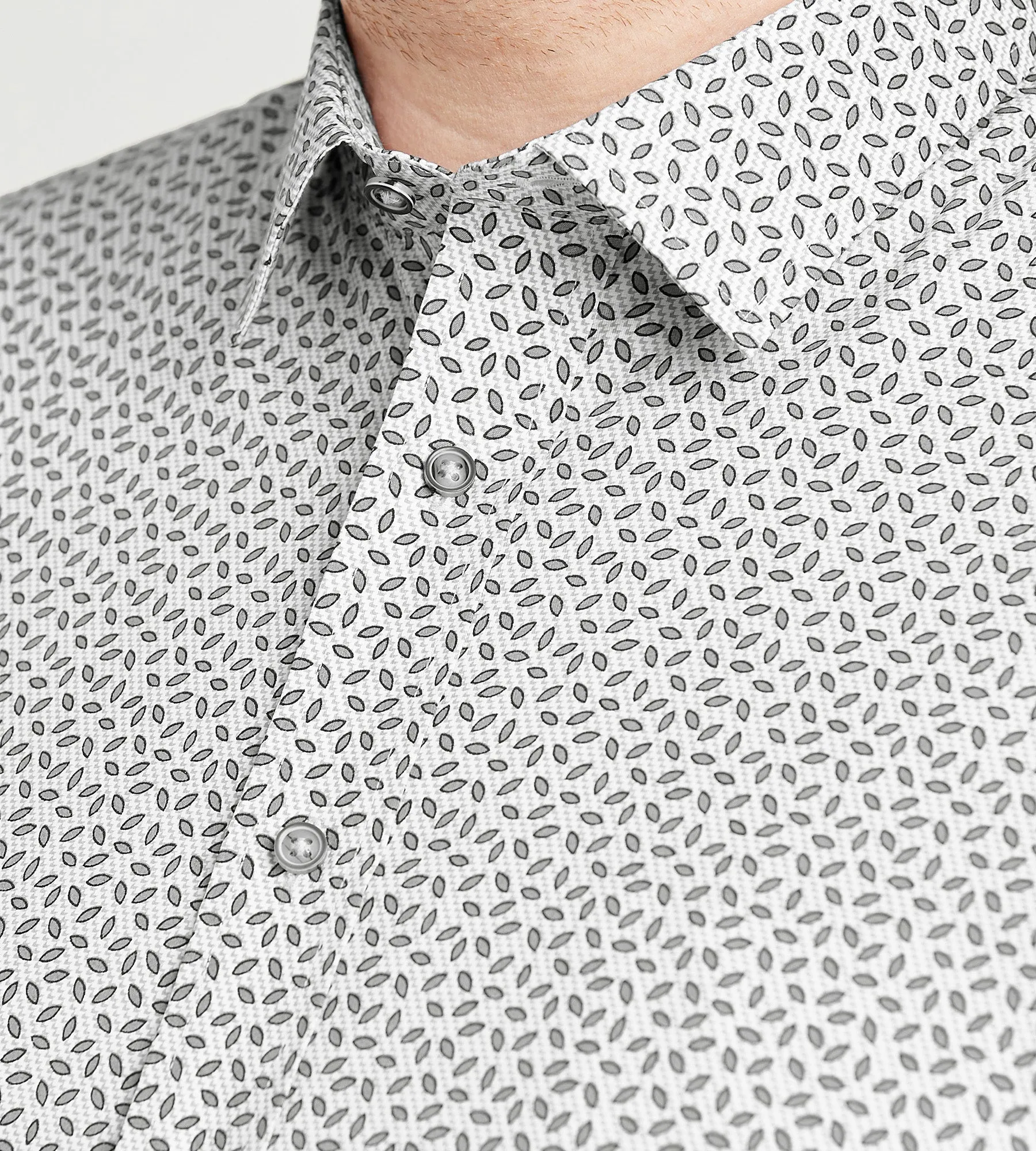 Easy Care Printed Shirt sold by George Richards product image thumbnail 2