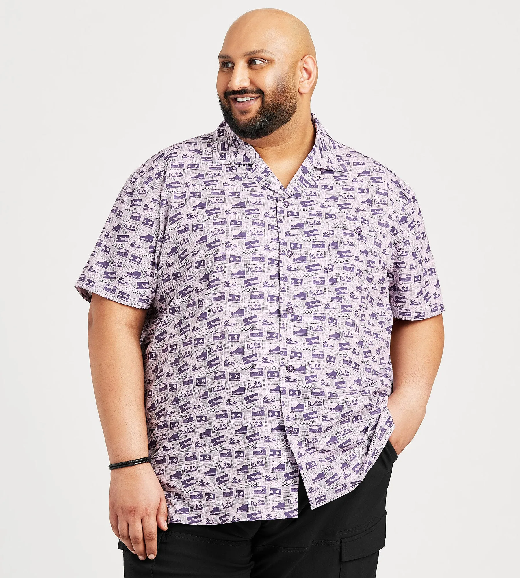 Postcard Resort Shirt sold by George Richards