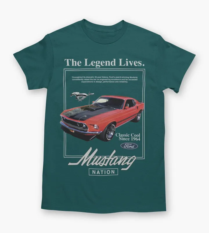 Mustang Graphic Tee sold by George Richards