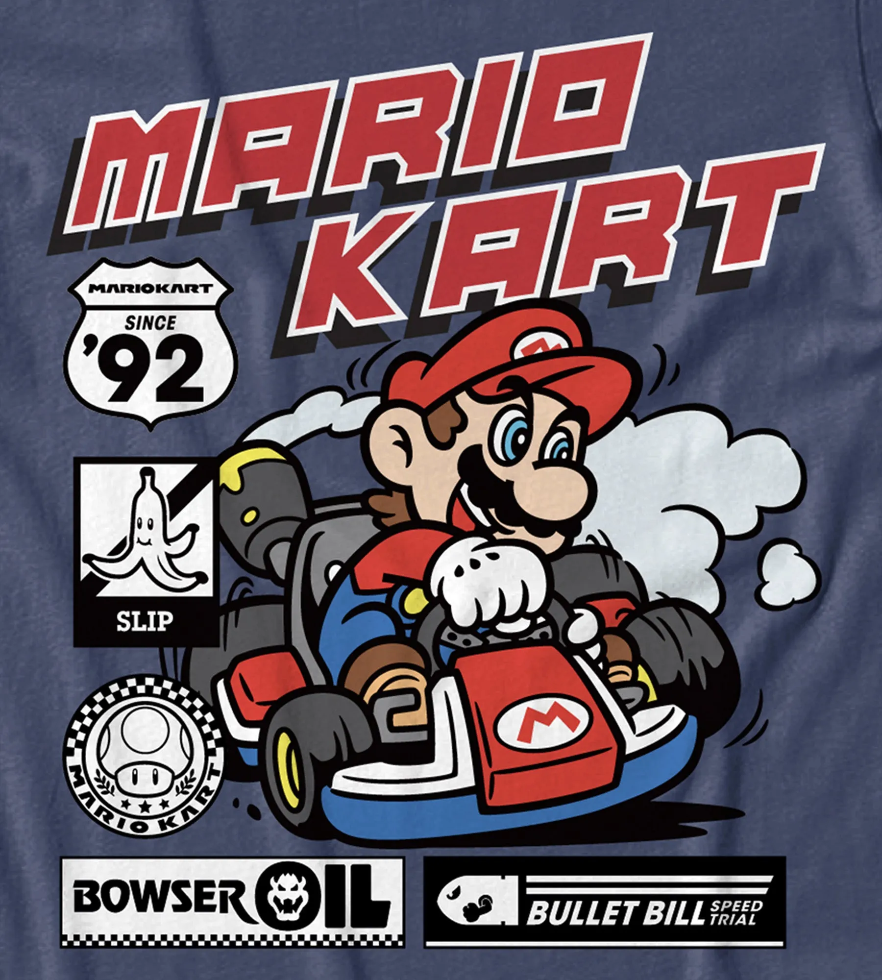 Super Mario Graphic Tee sold by George Richards product image thumbnail 2