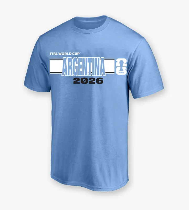 Argentina FIFA 2026 World Cup Tee made by George Richards