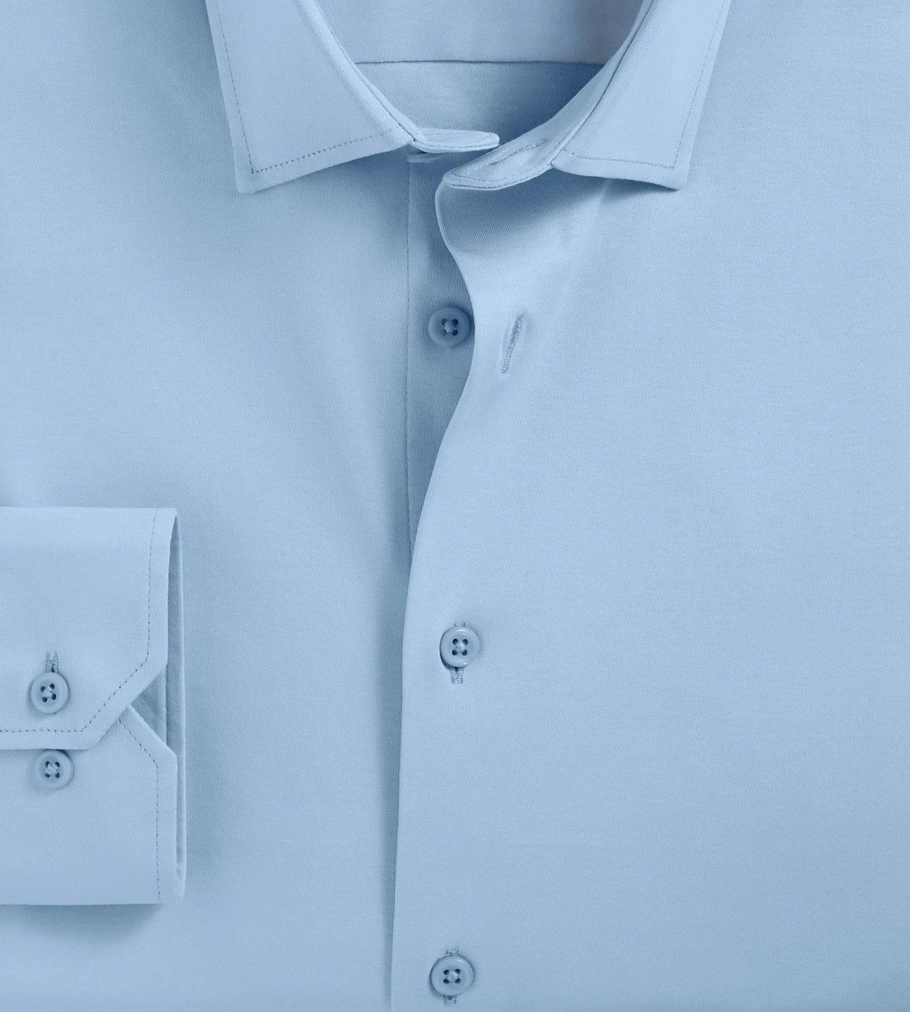 360 Stretch Soft Touch Butterknit Dress Shirt sold by George Richards product image thumbnail 4