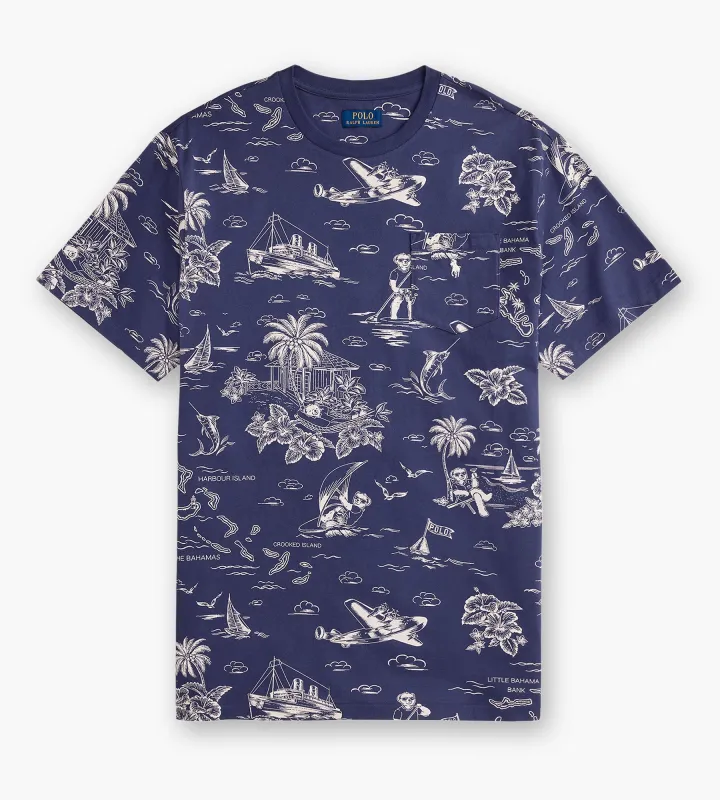 Printed Bear Tee made by Polo by Ralph Lauren
