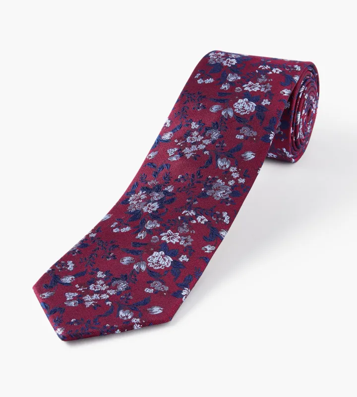 Floral Tie made by George Richards