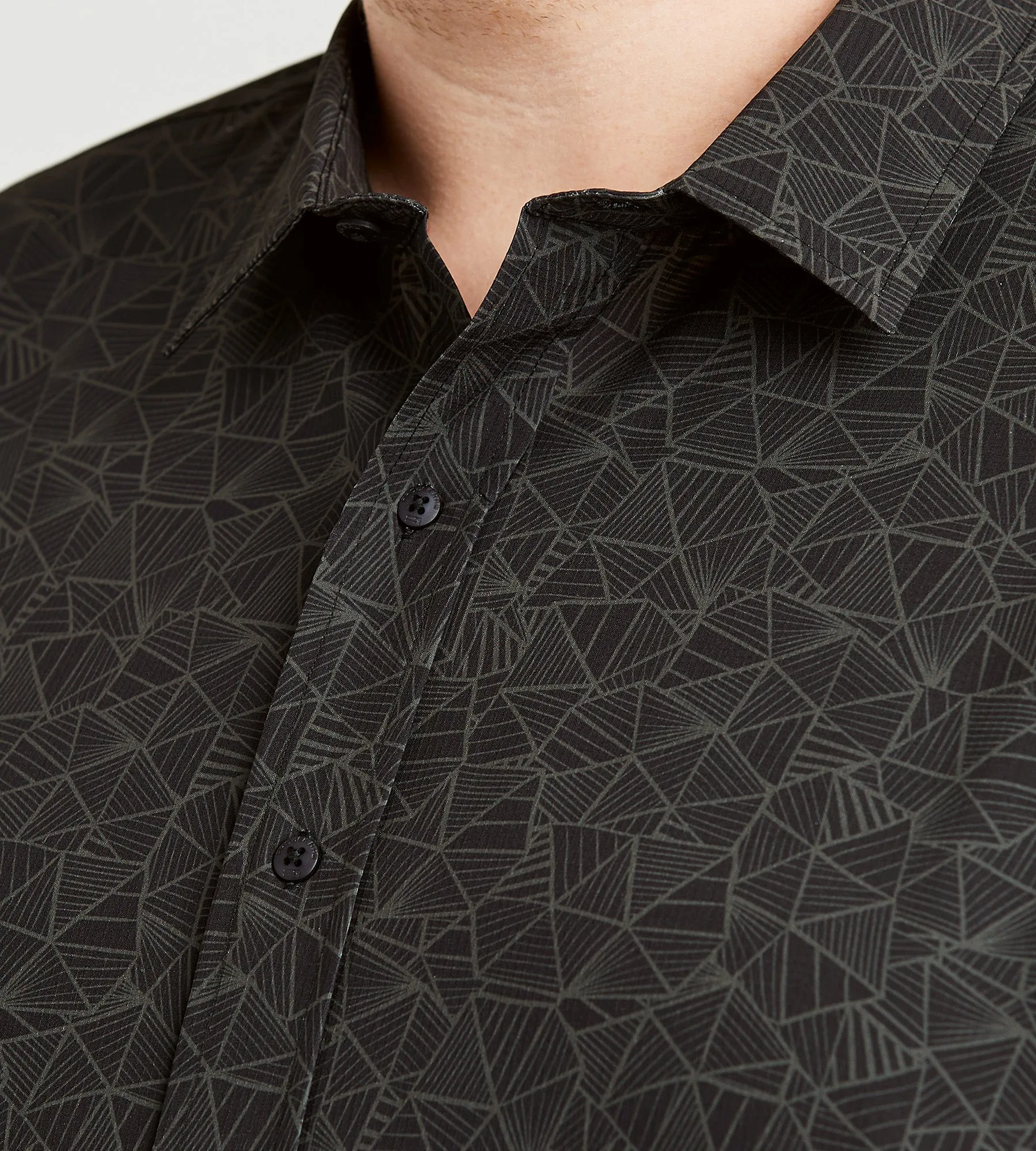 Abstract Print Shirt sold by George Richards product image thumbnail 2