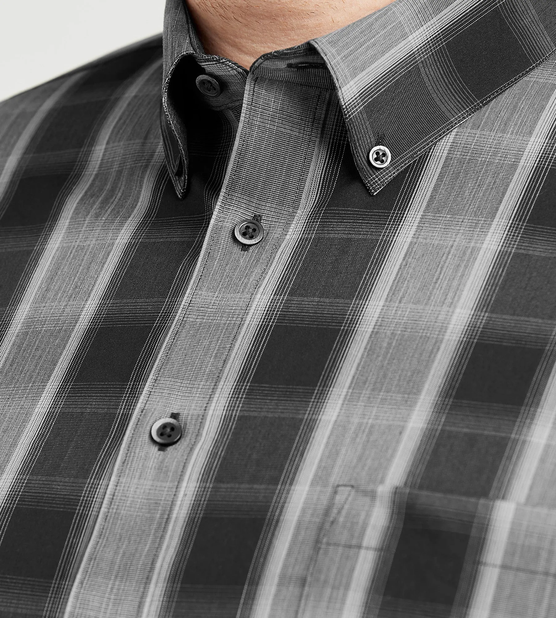 Easy Care Plaid Shirt sold by George Richards product image thumbnail 2